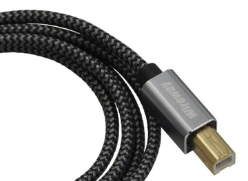 KABEL PRZEWÓD USB 2.0 USB-B DO USB-C DO DRUKARKI OPLOT WIREWAY WW332102 2m