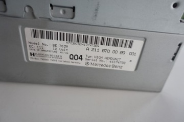 фото thumb №6, Mercedes w211 w219 команд радіо навігація 2118700089 be7039