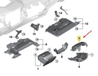 фото thumb №5, Верхний панель отделочный колонки руля bmw x5 x6 x7 оригинальный