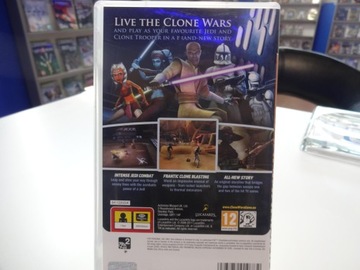 Star Wars The Clone Wars Republic Heroes Портативная игра для Sony PSP Play Station