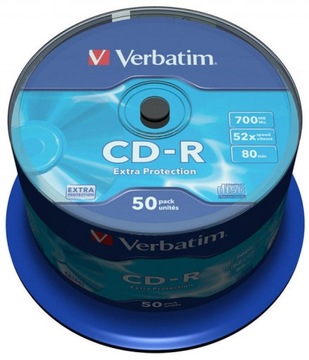 CD-R 700МБ скорость 52x торт 50 шт.