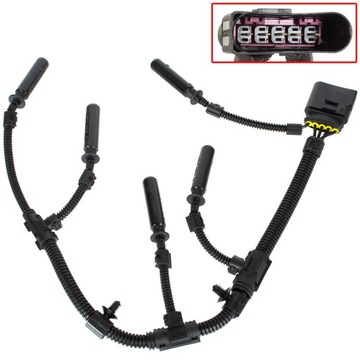 фото thumb №2, Жгут свечей накаливания do vw transporter t5 2,5 tdi