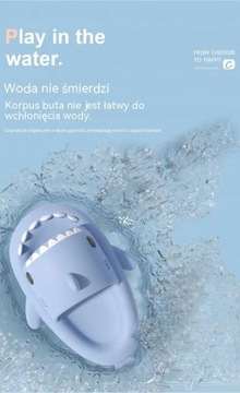 ТАПОЧКИ SHARK, ПРОТИВОСКОЛЬЗЯЩИЕ ТАПОЧКИ SHARK