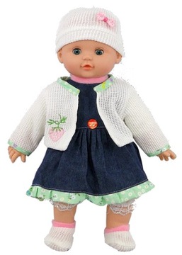 lalka BABY bobas BORN mówi ŚPIEWA zamyka oczy nr47
