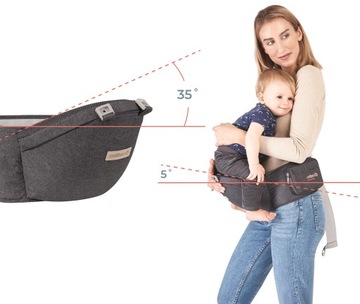 Рюкзак 12В1, HIP CARRIER 18 KG, МНОГОФУНКЦИОНАЛЬНОЕ СИДЕНЬЕ для детей