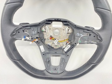 фото thumb №10, Руль кожа с подогревом лепестки виртуальный vw golf 8 viii gti tiguan 5na