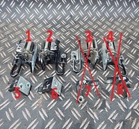 фото thumb №1, Seat leon ii 05- правий лівий петля двері задня петлі оригінал