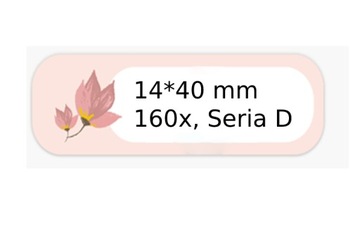 Наклейки-этикетки НИИМБОТ серии Д 14*40мм PLANTS2