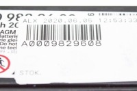 фото thumb №6, Mercedes-benz e w212 s w222 акумулятор допоміжний новий оригінальний a0009829