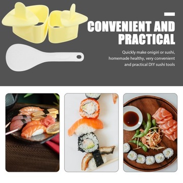 FORMY ONIGIRI FORMA DO KULEK RYŻOWYCH DO PRODUKCJI Wodorostów