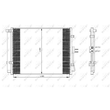 фото thumb №1, Конденсатор кондиционера kia soul i 09-14