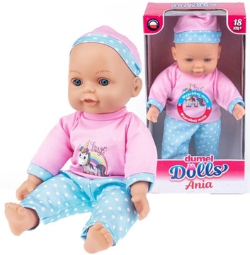 КУКЛА DUMEL BABY ANIMA ГОВОРИТ НА ПОЛЬСКОМ КОЛЫБОЧНОМ