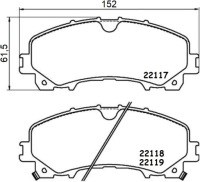 фото thumb №3, Гальмівні диски 1544 gt гальмівні колодки renault koleos ii 16r- перед 320mm