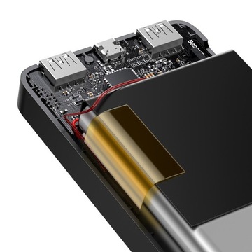 BASEUS POWER BANK 10000 мАч POWERBANK 15 Вт PD 3x USB USB-C TYPE-C 3A