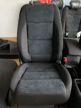 фото thumb №12, Gd tiguan i рестайлінг сидіння диван салон оббивка комплект алькантара велюр