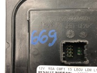 фото thumb №12, Модуль led 260552119r renault megane 4 iv kadjar captur talisman a2c90665601