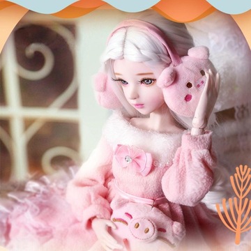 1/комбинированная кукла-игрушка с полным комплектом одежды