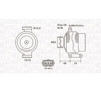 фото thumb №1, Mm генератор 12v ford mondeo iii