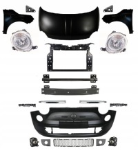 фото thumb №1, Fiat 500 312 2007-2015 kompletny перед pas капот