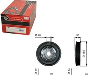 фото thumb №1, Колесо ременное вала коленчатого nissan kubistar micra i