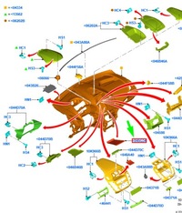 фото thumb №1, Ford tourneo custom dash панель wireless зарядка mat 2340237 original
