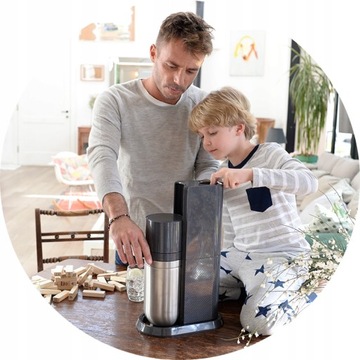 Карбонизатор для воды SodaStream Duo BLACK + бутылки