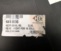 Крыло  правый  перед renault clio 3 05-12 4414006 Цена, фото thumb