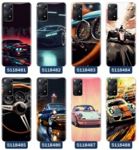 Чехол для Xiaomi Redmi Note 11 Pro Designs Cars Racing Motor