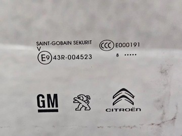 фото thumb №4, Скло двері лівий зад citroen berlingo iv combo e partner