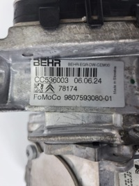 Радиатор выхлопных газов клапан egr peugeot boxer 2.0 bluehdi 9807593080 euro 6 Недорого, фото thumb