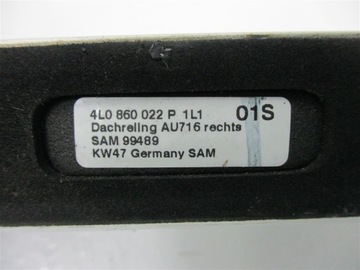 фото thumb №5, Reeling даховий правий audi q7 4l 4l0860022p