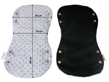 BabyLux MINKY MUFF ПЕРЧАТКИ ДЛЯ КАЛЯСКИ N 2