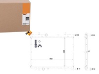 фото thumb №1, Nrf 58311 радіатор, система охолодження двигуна