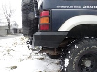 фото thumb №6, Бампер задний mitsubishi pajero 2 стальной бесплатно