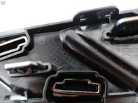 фото thumb №12, Mercedes e w214 c w206 63 53 amg планка решётка накладка крыло перед правая