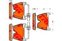 фото thumb №1, Гальмівні колодки гальмівні audi перед a4 a5 r8 4,2-5,2 quatt