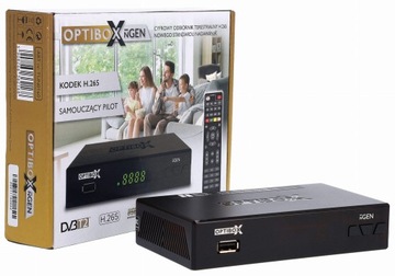 ЦИФРОВОЙ ТЮНЕР HD DVB-T/DVB-T2 OPTIBOX-NGEN H.265/HEVC OPTICUM