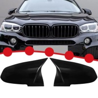 фото thumb №14, Корпуса зеркал bmw f20 f21 f30 f31 f32 чёрный накладки na зеркало