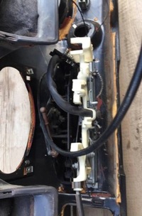 фото thumb №7, Mercedes-benz w115 1973 панели приборная консоль счетчик kpl.