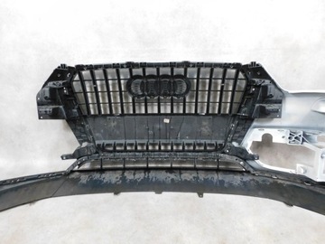 фото thumb №16, Audi q3 8u бампер перед переднее решётка радиатора уголок