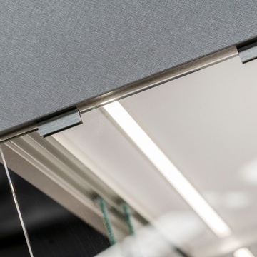 Modułowa Gablota Szklana Jubilerska do Montażu Podświetlana LED