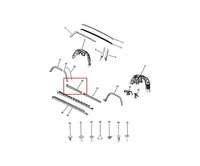 фото thumb №8, Молдинг дверь do jeep grand cherokee wl 2021- 6xn74gxhab правая