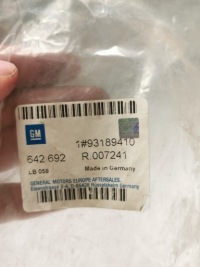 Напрямна ланцюга розподільного валу 1.3 cdti opel оригінальний номер 642692 93189410 Київ, фото thumb