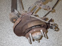 фото thumb №12, Hyundai tucson 2.0 crdi 2wd 04- поворотный кулак задняя левая