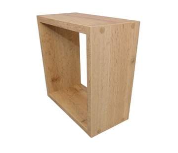 WOTAN ДУБ Полка 30x30x15 Квадратная Подвесная Куб.