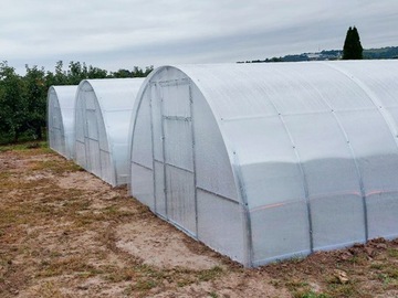 ТЕПЛИЦА ИЗ ПОЛИКАРБОНАТА 3,5х8м ОЦИНКОВАННЫЙ ТУННЕЛЬ 40х20мм