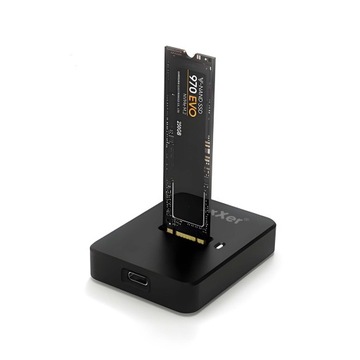 Док-станция для твердотельного накопителя M.2 SATA/PCIe NGFF/NVMe USB Type C 3.1, 10 ГБ/с