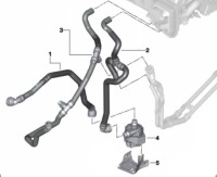фото thumb №10, Bmw x7 g07 40ix 30dx m50dx насос помпа основний  рідини охолоджуючої циркуляційна