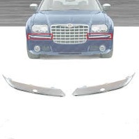 фото thumb №4, Chrysler 300c 2005 - 2010 планка хром накладка бампера передньої ліва lh