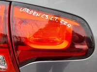 фото thumb №6, Citroen c3 ii лампа левый задняя левая задняя крышка багажника